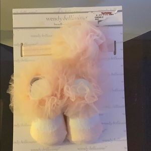 2 piece headband and socks